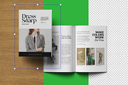 A4 Magazine Mockup, a Books & Magazine Mockup by Tahtagraphic (Thumbnail 12 of 13)