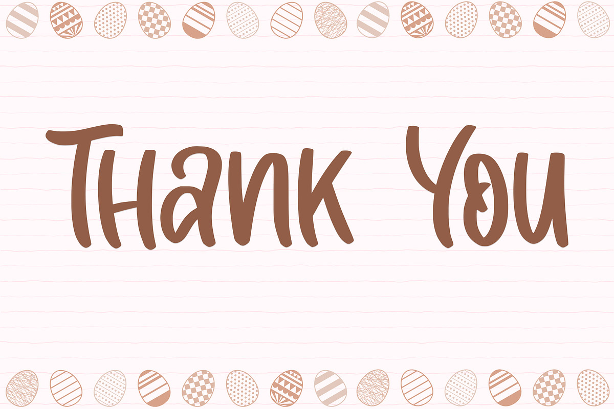 Easter Craft | Display Font, a Handwritten Font by esamaradany (Photo 8 of 8)