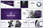 Phantom Modern PowerPoint Template, a Presentation Template by Reshapely (Thumbnail 3 of 15)