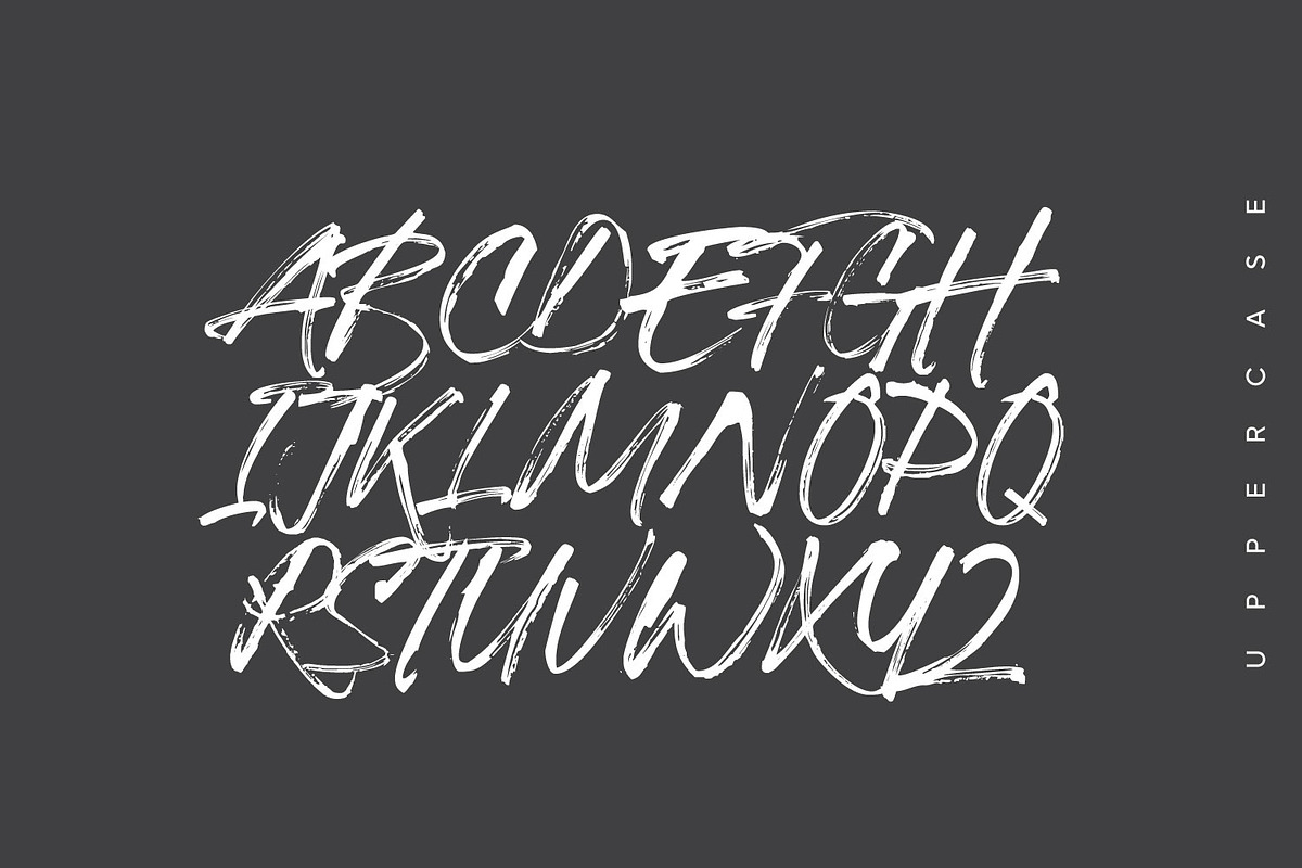 Alpha Rhythm, a Blackletter Font by Ridha-38.lineart (Photo 8 of 15)