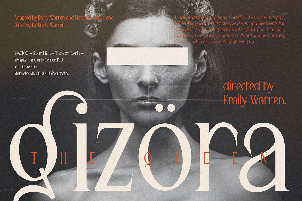 Queen Serif - 10 fonts, a Serif Font by FactoryType Studio (Photo 8 of 10)