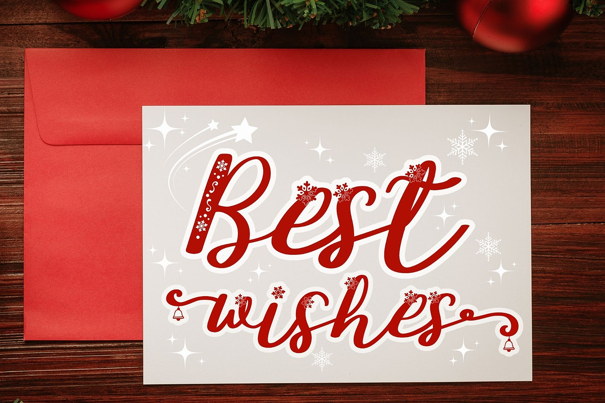 Wonder Holiday - Deco Script Font, a Script Font by AnningArts (Photo 3 of 10)