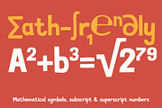 Simple Stamp display font, a Sans Serif Font by Youhhou (Thumbnail 3 of 6)