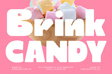Brink Candy Playful Bubble Font