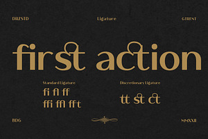 Galtire Classic Sans Serif Font