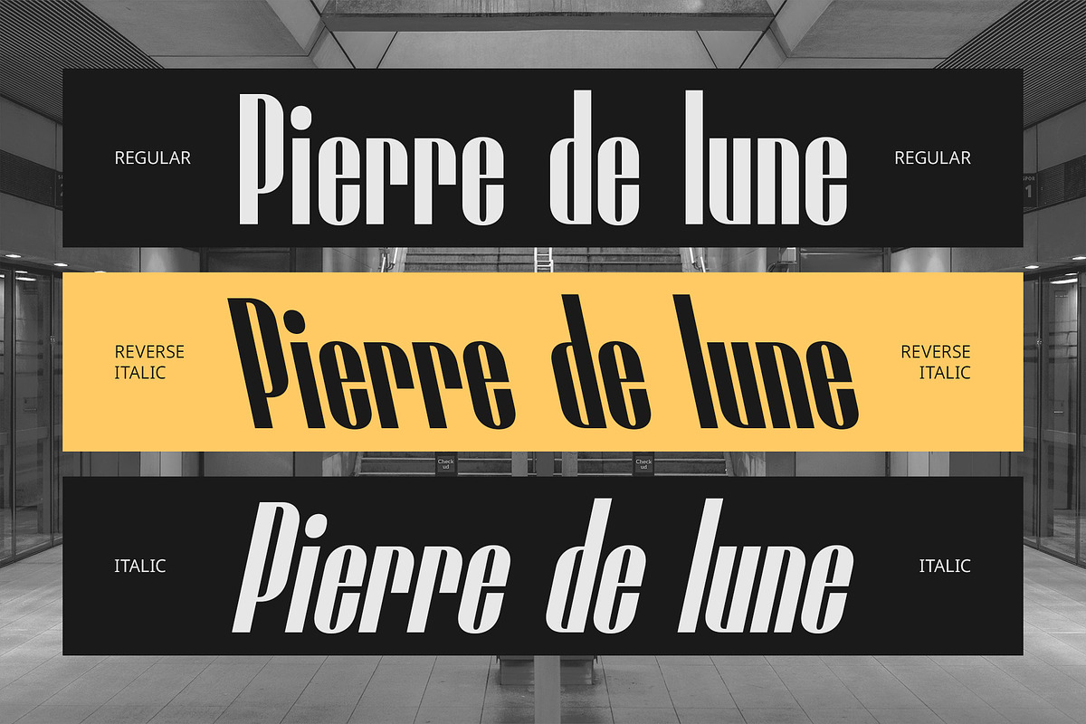 CS Costanza – Condensed Font, a Sans Serif Font by Craft Supply Co. (Photo 4 of 8)