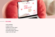 Valentine's Day Laptop Mockup, a Mac Mockup by TandemStock (Thumbnail 2 of 4)