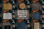 Wood&Bone - Promotional Mockups, a Print Template by Madebyvadim (Thumbnail 4 of 5)