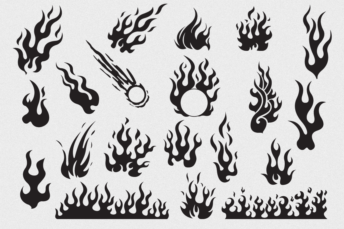 Flames Vector Pack