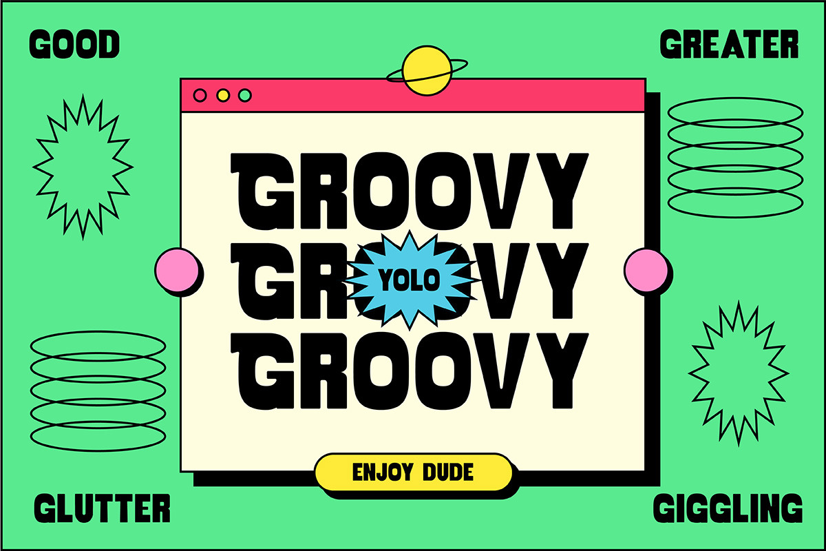 Rocket Thunder, a Sans Serif Font by Scratch Design (Photo 5 of 15)
