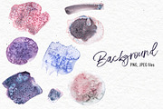 Blueberries watercolor clip art, a Food Illustration by Ann Astro (Thumbnail 5 of 13)