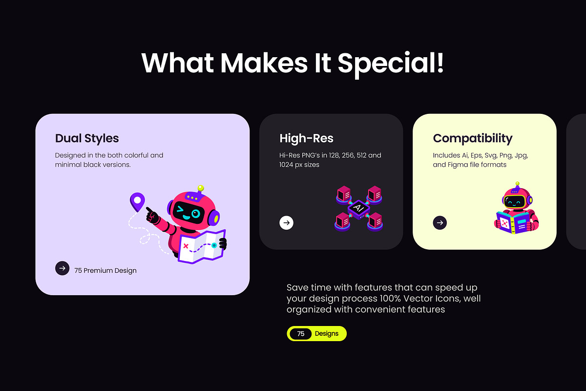 75 Artificial Intelligence Pack, a Duotone Icon by Creative Stall (Photo 2 of 10)
