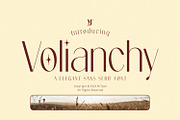 Volianchy Typeface, a Sans Serif Font by MJtypefoundry (Thumbnail 1 of 12)