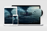 Maelstrom: Powerful Website Template, a HTML Template by Devero (Thumbnail 1 of 9)