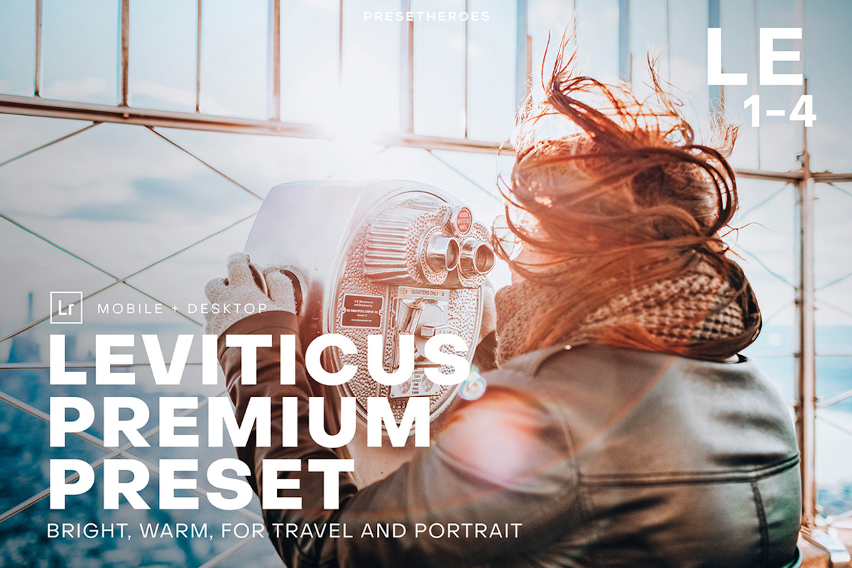 LEVITICUS High Quality Premium Light, a Preset Add-On by PresetHeroes (Photo 1 of 5)