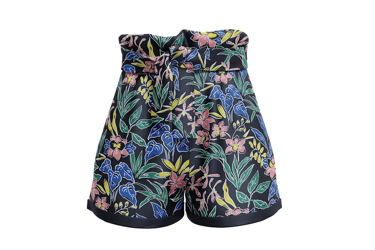 Hand-Drawn Orchid & Jungle Leaves, a Pattern Graphic by ASTUDIO (Photo 4 of 8)