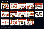 78 Tarot Card Sticker Sheets, an Object Graphic by Jakayla Digital Co (Thumbnail 5 of 18)