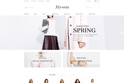 Alysum - eCommerce PSD template, a Websites & App Template by Promokit (Thumbnail 3 of 30)