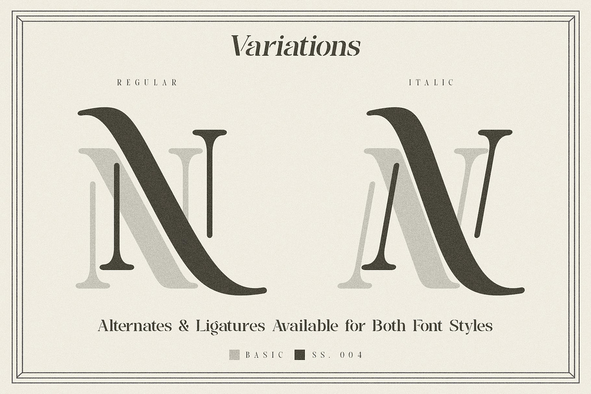Vangba Typeface, a Serif Font by alit design (Photo 7 of 16)