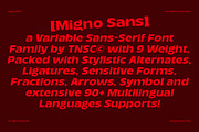 Migno - Family Display Sans Serif, a Sans Serif Font by The Native Saint Club (Thumbnail 9 of 15)