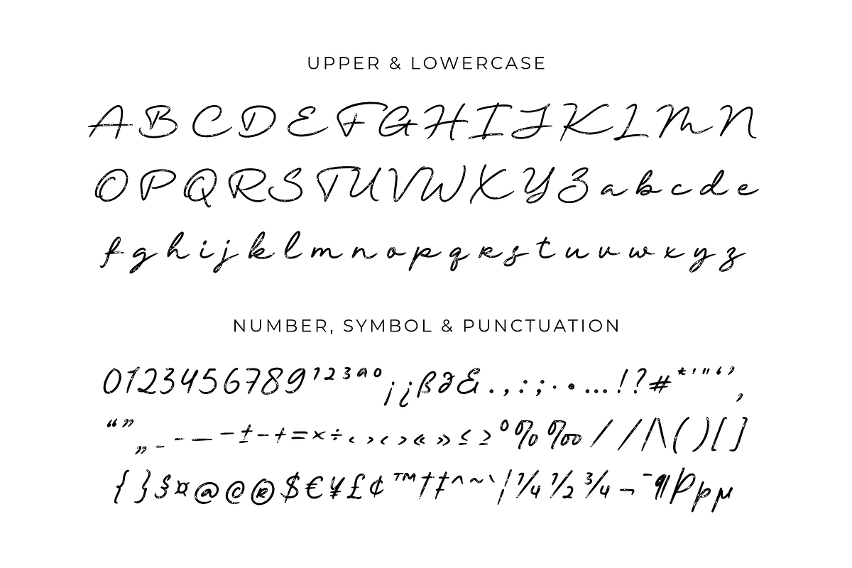 Daily Montana - A Handwritten Font, a Handwritten Font by Ainun Jinan (Photo 9 of 9)