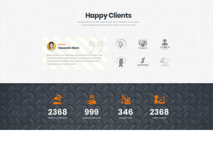 Buildhex -Construction HTML Template