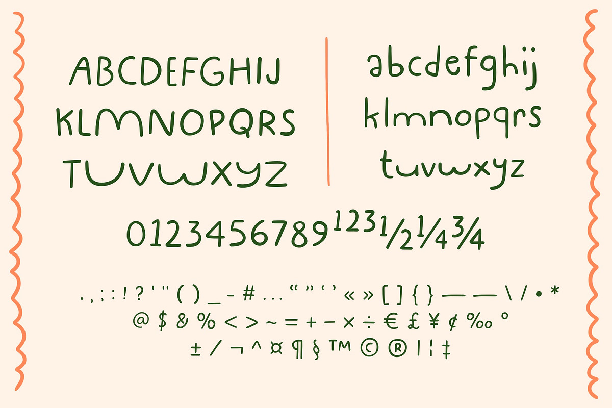 Kibi - A Handwritten font, a Handwritten Font by byherline (Photo 2 of 5)