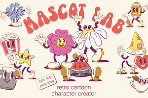 Retro Mascot Creation Kit