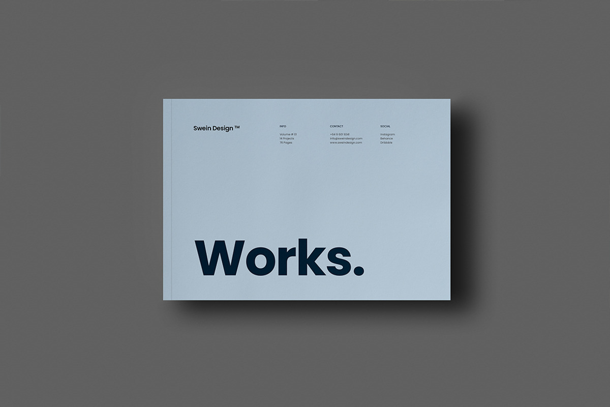 Works / Portfolio Template, a Brochure Template by Jorge Design (Photo 2 of 8)
