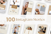 Health & Wellness Instagram Bundle, a Social Media Template by Ciera Design Templates (Thumbnail 3 of 11)