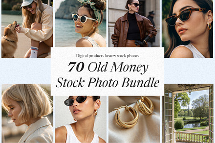Old Money Style Photo Pack, a Beauty & Fashion Photo by Helospace