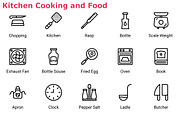 Kitchen Cooking and Food, an Outline Icon by Color Cubes (Thumbnail 4 of 8)