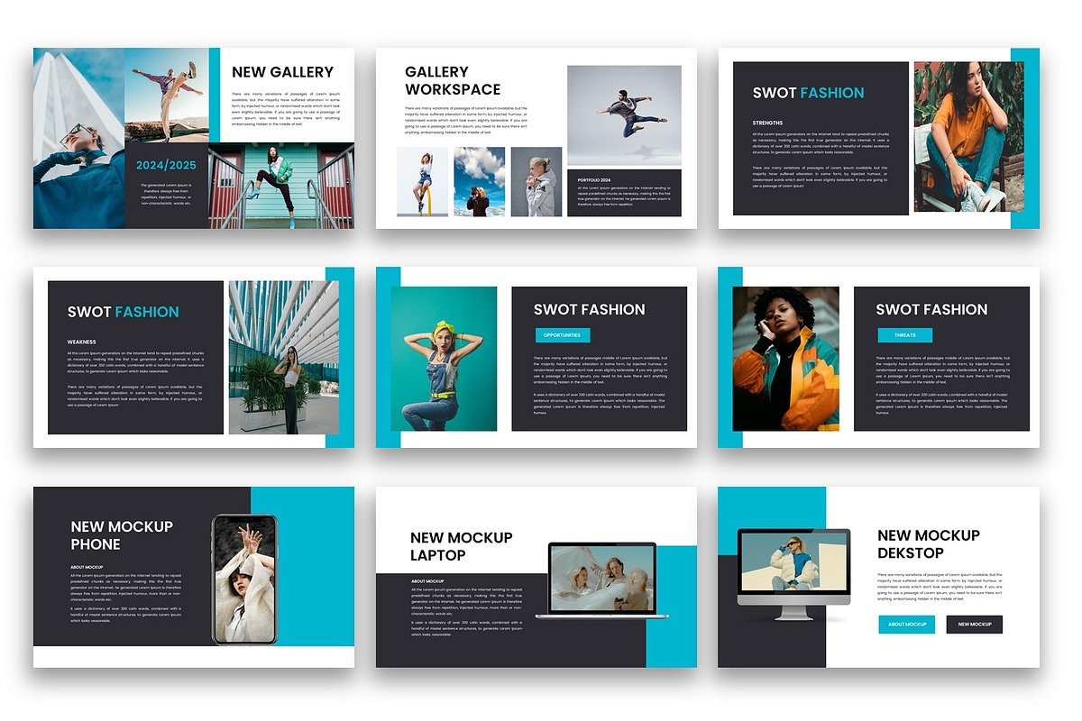 Inachi – Fashion PowerPoint, a Presentation Template by kreatifreya (Photo 4 of 5)