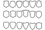 Shields Set 1 Procreate Brush Stamps, a Brush Add-On by Disasterology Ink (Thumbnail 7 of 10)