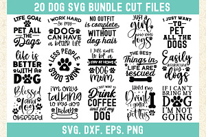 Dog Svg Bundle, Dog Cut Files