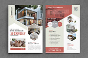 Real Estate Flyer Unique Design, a Flyer Template by GraphicsBurg (Thumbnail 3 of 3)