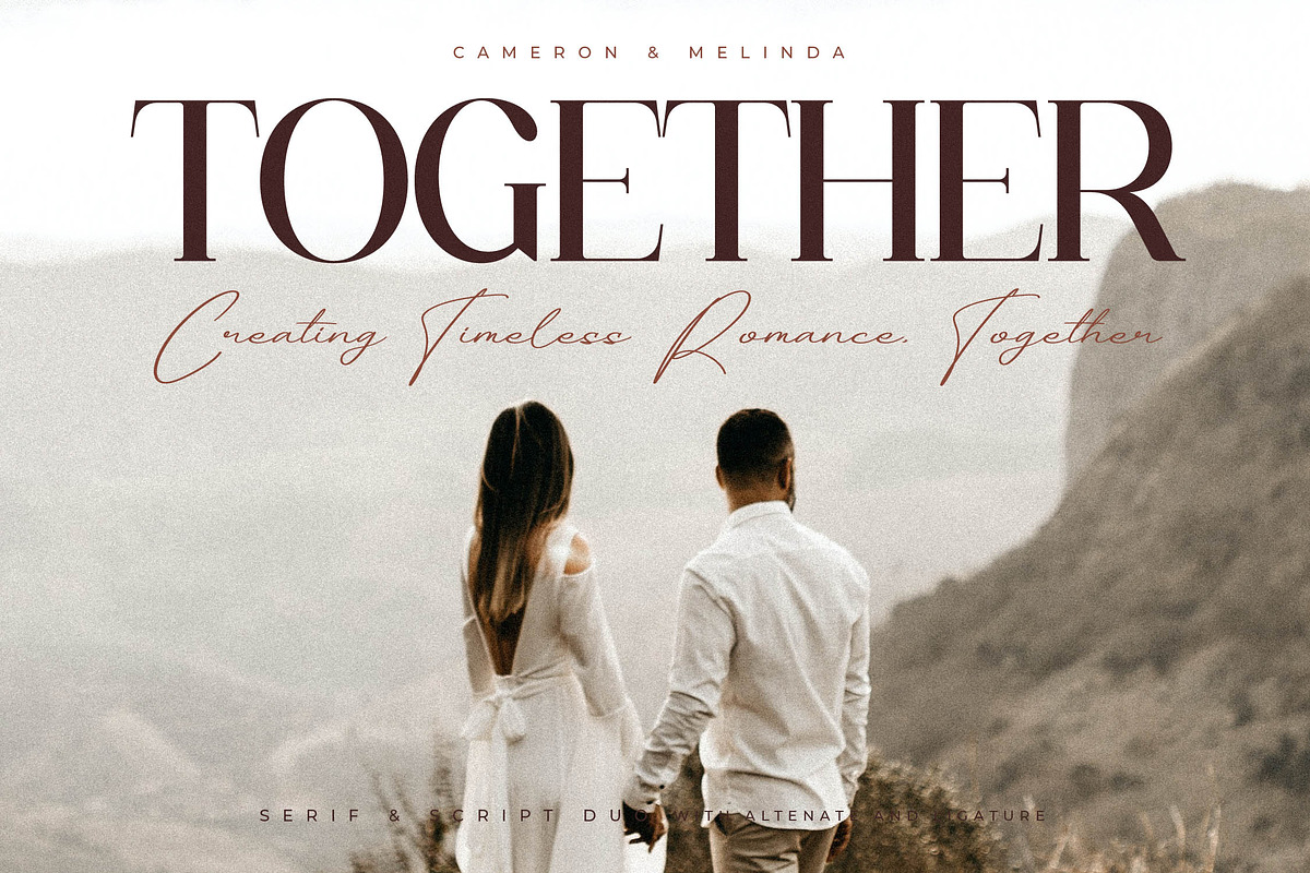 Tranquil Euphoric A Modern Font Duo, a Serif Font by Storytype Studio (Photo 7 of 15)