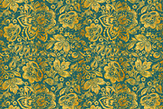 Floral gold seamless pattern, a Pattern Graphic by antuanetto (Thumbnail 6 of 9)