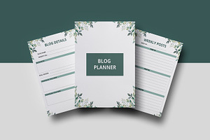 Printable Blog Planner V20