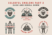 Winter Sports Bundle, a Branding & Logo Template by AkimD (Thumbnail 3 of 8)