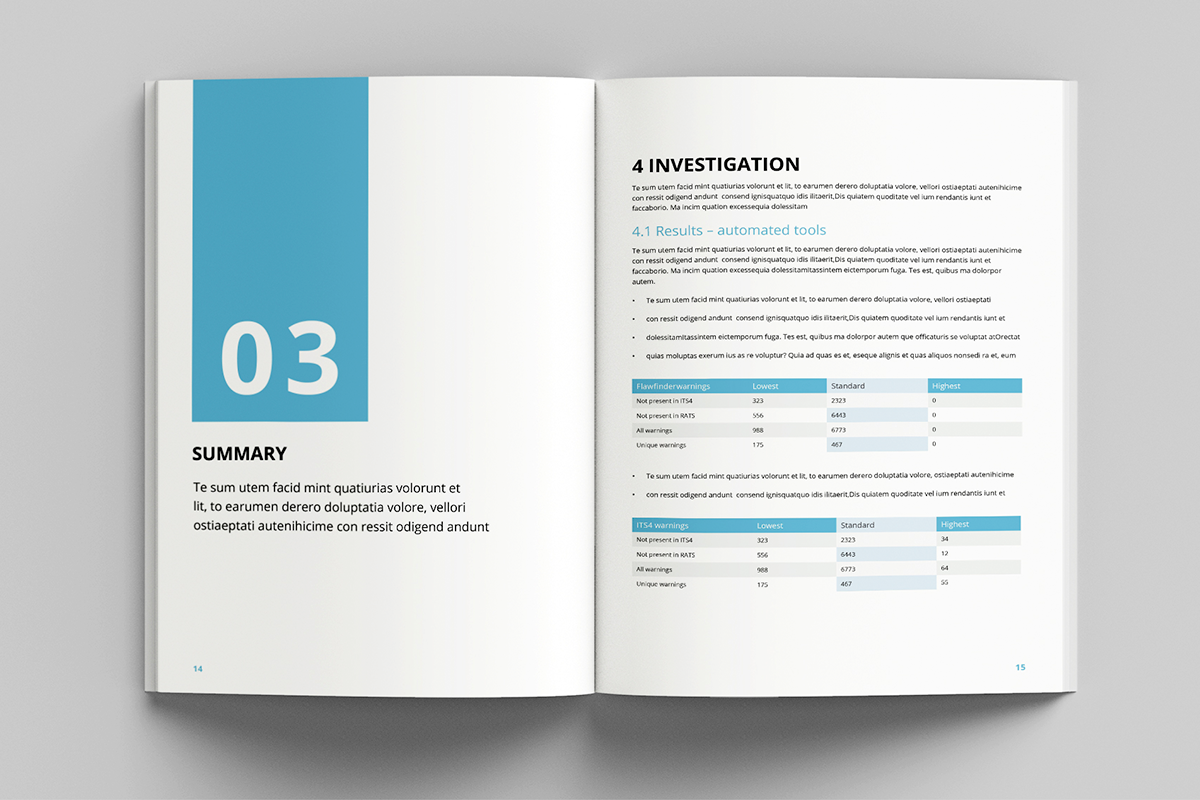 White Paper Brochures, a Brochure Template by azadcsstune (Photo 7 of 15)