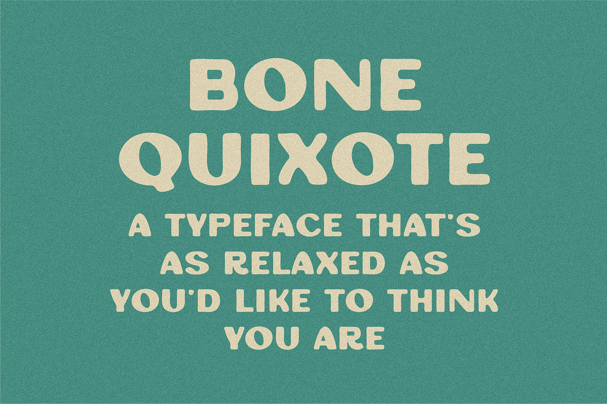 Bone Quixote Typeface, a Handwritten Font by Taylor Penton (Photo 5 of 5)