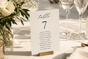 Wedding Seating Chart: CanvaTemplate, a Card Template by Arfis (Thumbnail 7 of 10)