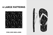 Jean Michel Basquiat Vector Set II, a Pattern Graphic by La Caleya patterns (Thumbnail 5 of 5)