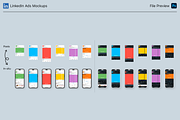 LinkedIn Ads Mockups, a Social Media Template by lprdesigns (Thumbnail 6 of 6)