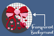 Crochet Nurse Valentine PNG, an Illustration by Canvas Craft (Thumbnail 2 of 7)