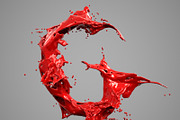 Splash Liquid Alphabet: G, a Food & Drink 3D Model by Tedi Permana (Thumbnail 1 of 4)