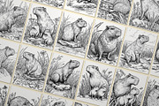 Beautiful Nature Coloring BUNDLE, an Illustration by Pix Cafe (Thumbnail 5 of 13)