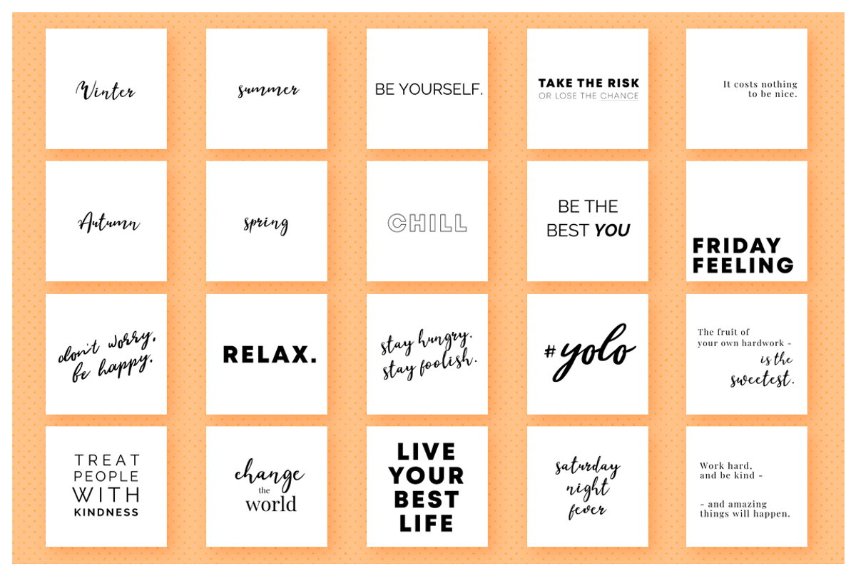 Essential Social Media Quotes, a Social Media Template by Delightful Design (Photo 8 of 9)