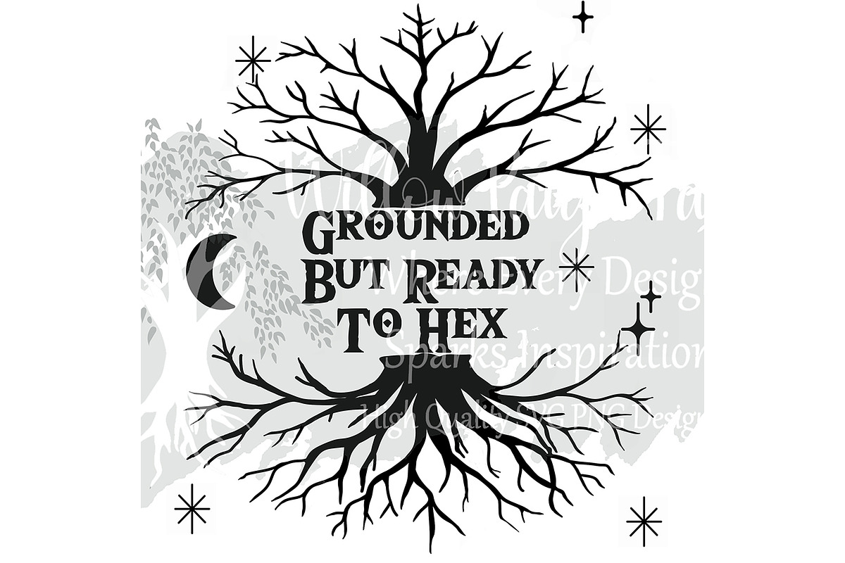 Witch Bundle 12 Gothic Witch Quotes, an Object Illustration by Willow Paige Farms (Photo 10 of 18)